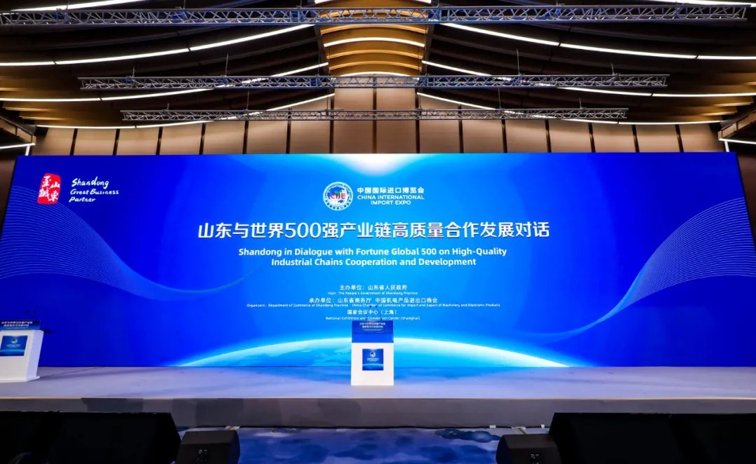 山東美正參加山東省人民政府舉辦的世界500強(qiáng)企業(yè)連線會議代表，受省長李干杰親自接見